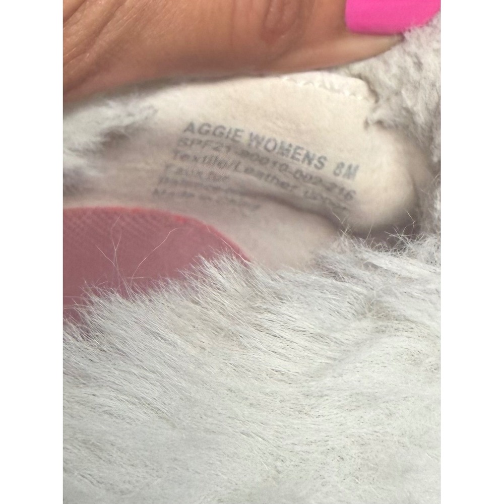 Spyder Aggie Winter Booties Womens 8M Berry Pink Good Faux Fur Apres Ski Laced - Picture 7 of 7